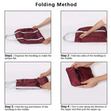 Waterproof Foldable Nylon Travel Bags Unisex Large Capacity Bag