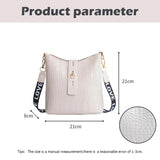 Crocodile PU Leather Crossbody Shoulder Bag for Women