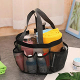 Portable Mesh Shower Caddy Quick Dry Shower Tote Hanging Organizer