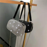 Rhinestone Shoulder Bag Crossbody Purse Shining Diamond Women Bag