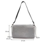 Rhinestone Diamond Hand-Held Shoulder Bag Purse