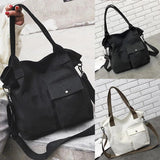 Canvas Women Top Handle Bag Eco Tote Retro Shopping Bags