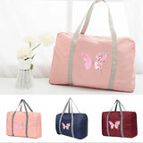 Foldable Travel Bag Organizer Large Duffle Handbag for Men Women