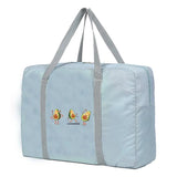 Unisex Travel Bags Organizers Large Capacity Weekend Bag Avocado Pattern