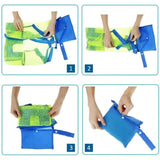 Kids Outdoor Beach Mesh Shoulder Bag Organizer Tote