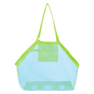Kids Outdoor Beach Mesh Shoulder Bag Organizer Tote