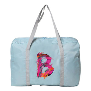 Large Capacity Waterproof Travel Bag Unisex Print Handbag