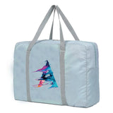 Large Capacity Waterproof Travel Bag Unisex Print Handbag