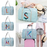 Large Capacity Waterproof Travel Bag Unisex Print Handbag