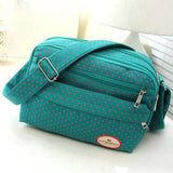 Harajuku Canvas Shoulder Bag Polka Dot Small Mobile Phone Girls