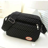 Harajuku Canvas Shoulder Bag Polka Dot Small Mobile Phone Girls