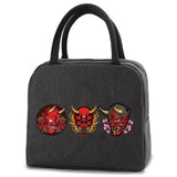 Monster Print Thermal Lunch Bag Cooler for Women and Kids