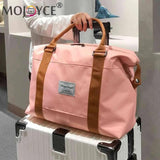 Large Capacity Sports Gym Bag Waterproof Travel Handbag Zipper Pocket