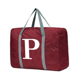 Foldable Travel Luggage Tote Bags Large Capacity Letter Series
