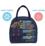Insulated Cooler Bags Lunch Bag Food Thermal Lunch Box Women Picnic
