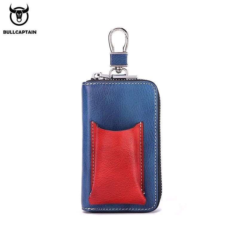 Family Car Special Key Bag Men's Leather Key Bag Mini