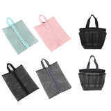 Men's Mesh Shower Caddy Hanging Organizer with 7 Pockets