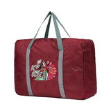 Samurai Print Travel Bag Weekend Carry On Sport Overnight Tote