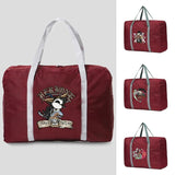 Samurai Print Travel Bag Weekend Carry On Sport Overnight Tote