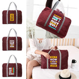 Large Capacity Waterproof Travel Bag Nylon Foldable Luggage Bag