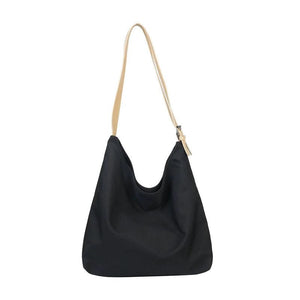 Women Nylon Shoulder Bag Solid Hobo Bags Lightweight Tote Bags