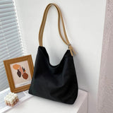 Women Nylon Shoulder Bag Solid Hobo Bags Lightweight Tote Bags