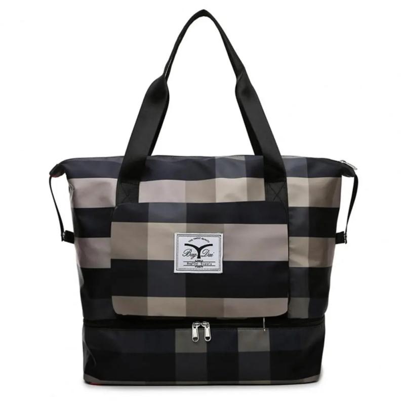 Women Handbag Dry Wet Separation Sports Bag Large Capacity