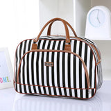 20L Lady PU Overnight Travel Weekend Hand Luggage Tote Handbag Water-proof