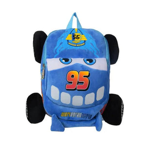 Plush Car Kids Bag for Kindergarten Safety Backpack 3-6 Years