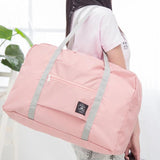 Large Capacity Travel Bags Portable Bag Nylon Foldable Tote Luggage Waterproof