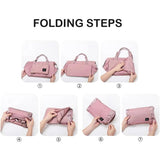 Large Capacity Travel Bags Portable Bag Nylon Foldable Tote Luggage Waterproof