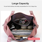 Large Capacity Travel Bags Portable Bag Nylon Foldable Tote Luggage Waterproof