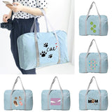 Unisex Large Capacity Travel Bag Nylon Clothes Storage For Women