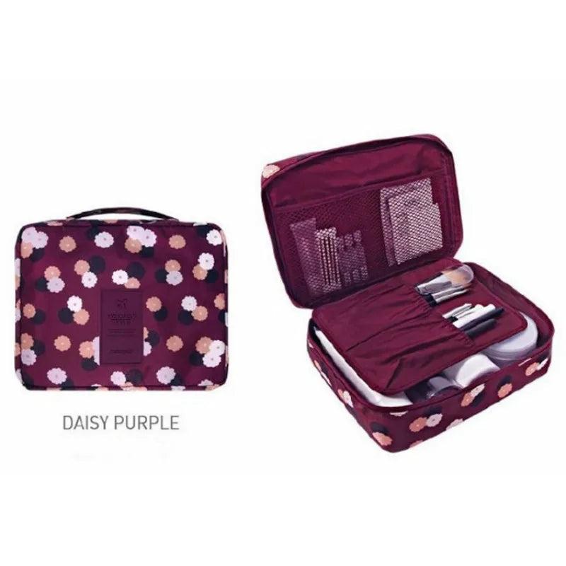Durable Unisex Travel Bag System Multifunction Cosmetic Storage