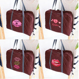 Foldable Handbags Organizers Large Capacity Portable Luggage Bag