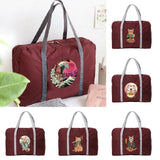 Large Capacity Foldable Travel Bag Clothes Organizers Convenient Handbags