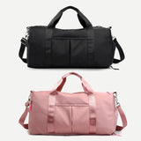 Unisex Large Capacity Travel Bag Waterproof Nylon Gym Crossbody Bag
