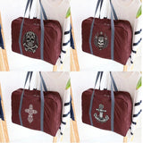 Nylon Foldable Travel Bags Large Capacity Luggage Bag