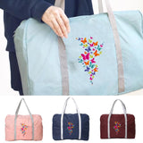 Women Handbag Camping Travel Organizer Accessories Bag Butterfly Print