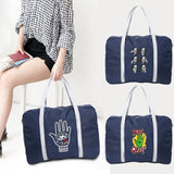 Foldable Duffle Bag Large Capacity Portable Hand Luggage Travel Accessories