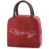 Insulated Lunch Bag for Women Kid Food Thermal Handbag Picnic Dinner Cooler Bags