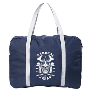 Skull Printed Foldable Duffle Bag Large Capacity Travel Bag