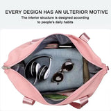 Large Capacity Gym Yoga Shoulder Bag Waterproof Duffle Travel Bag