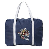 Unisex Foldable Duffle Bag Samurai Print Large Capacity Travel Bag