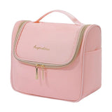 Travel Makeup Bag with Hook Toiletry for Women Girls Shampoo Shower