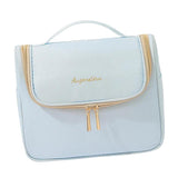 Travel Makeup Bag with Hook Toiletry for Women Girls Shampoo Shower