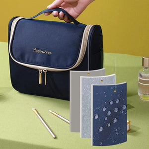 Travel Makeup Bag with Hook Toiletry for Women Girls Shampoo Shower