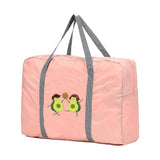 Large Capacity Travel Bag Avocado Print