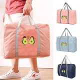 Large Capacity Travel Bag Avocado Print