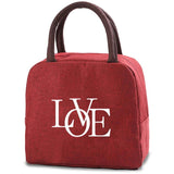 Women Insulated Lunch Bags Work Bento Pouch Food Cooler Bag